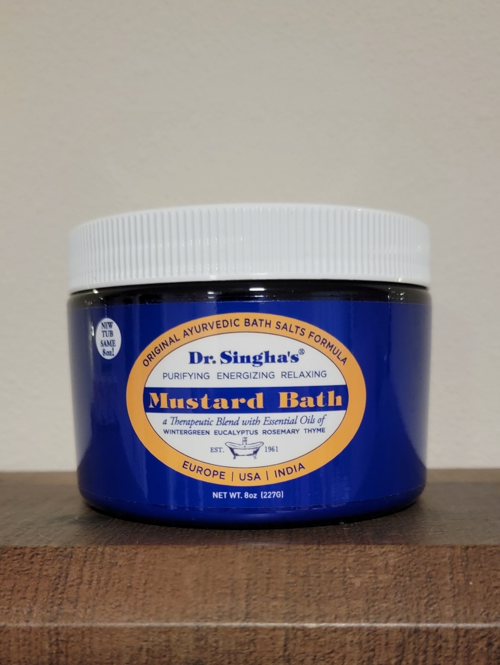 Mustard bath salts